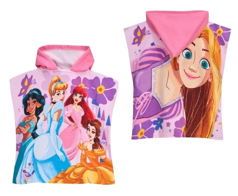 Disney Princess, Rapunzel, poncho de baie, 50-100 cm