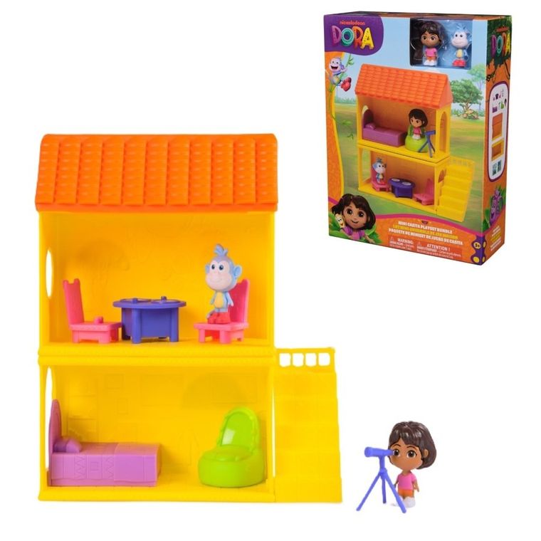 Dora, Mini casa modulara, set de figurine