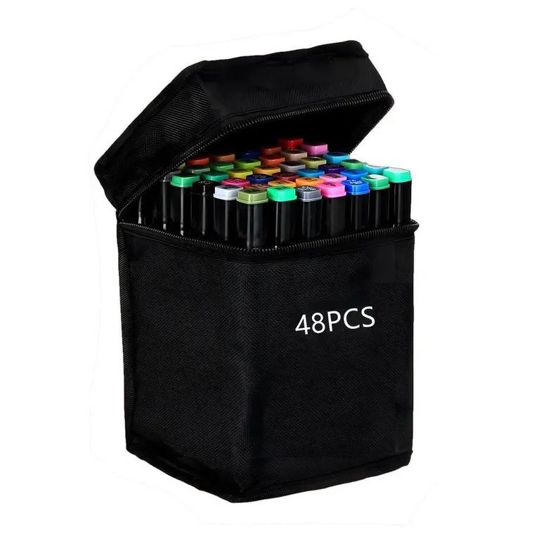 Extralink, set de markere cu alcool, 48 buc.