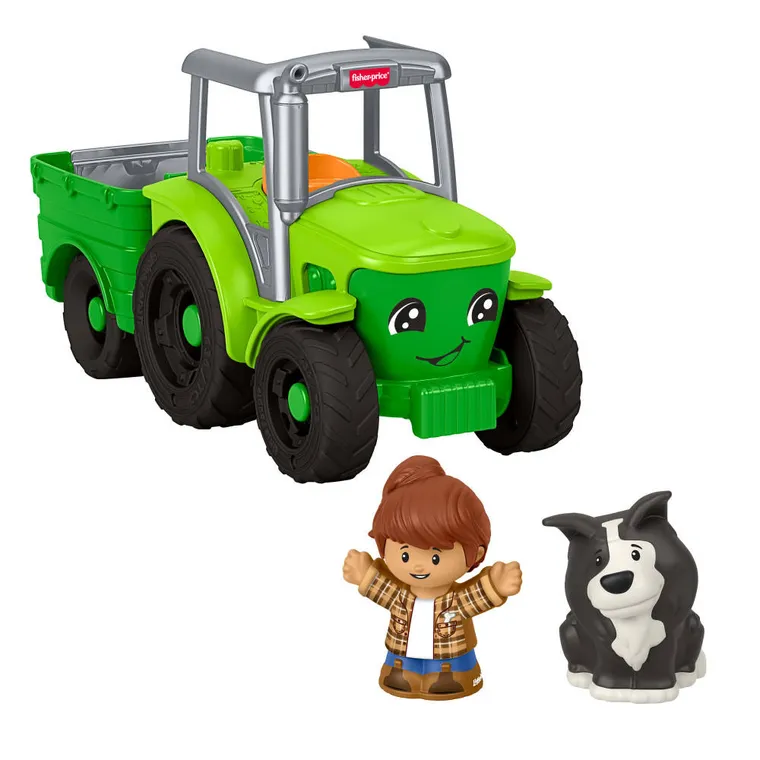 Fisher-Price, Little People, Tractor, masina de jucarie muzical