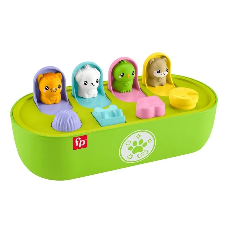 Fisher-Price, Pets, Fine Motor Pop-Up, jucarie arcade