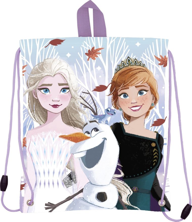 Frozen, frunze de toamna, geanta sport