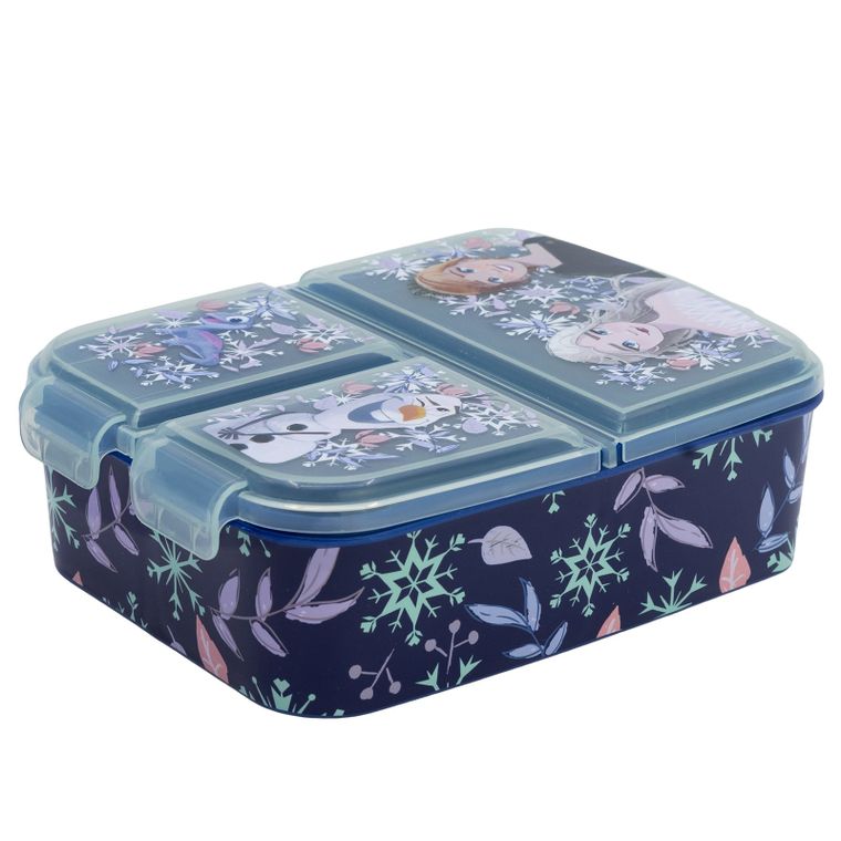 Frozen, Snowy Tale, cutie pentru pranz cu compartimente