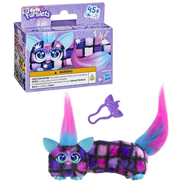 Furby, DJ Dis-Co-Dazz, jucarie de plus electronica - smyk.ro