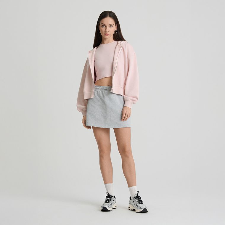 Fusta mini de trening cu talie joasa NOWEAR