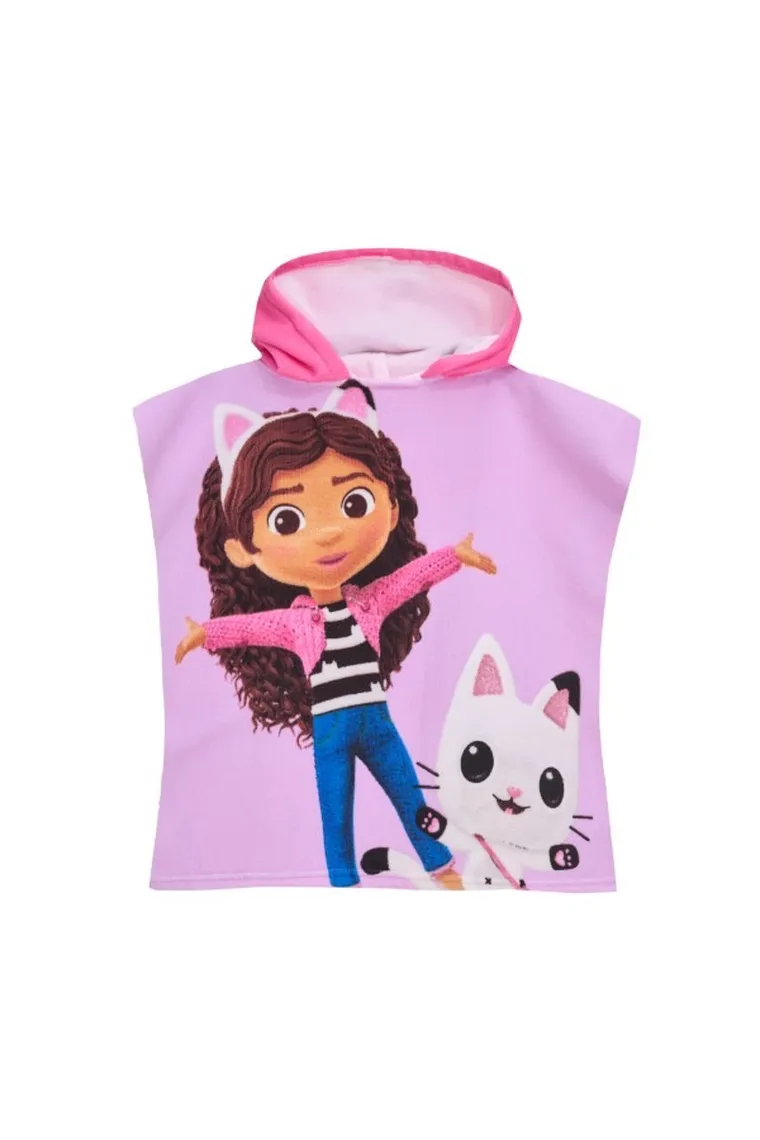 Gabby's Dollhouse, poncho de baie, 50-100 cm