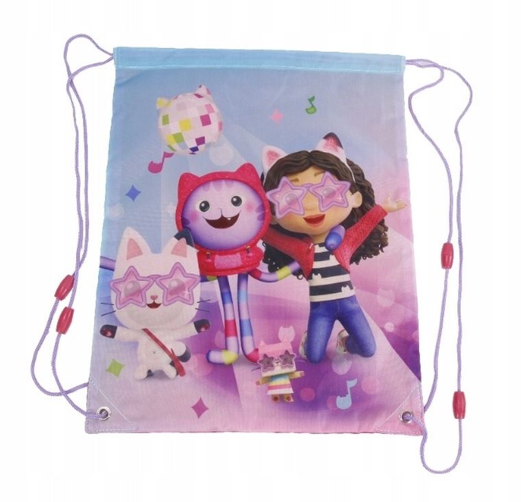 Gabby's Dollhouse, rucsac cu snur