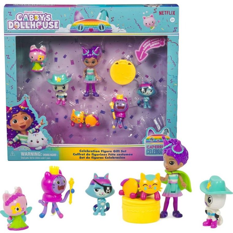 Gabby's Dollhouse, set de figurine, 6 buc.