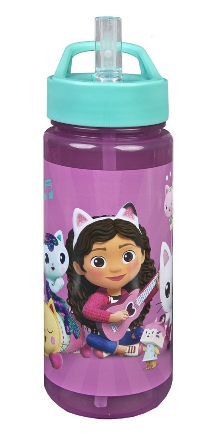 Gabby's Dollhouse, sticla de apa Aero, 500 ml