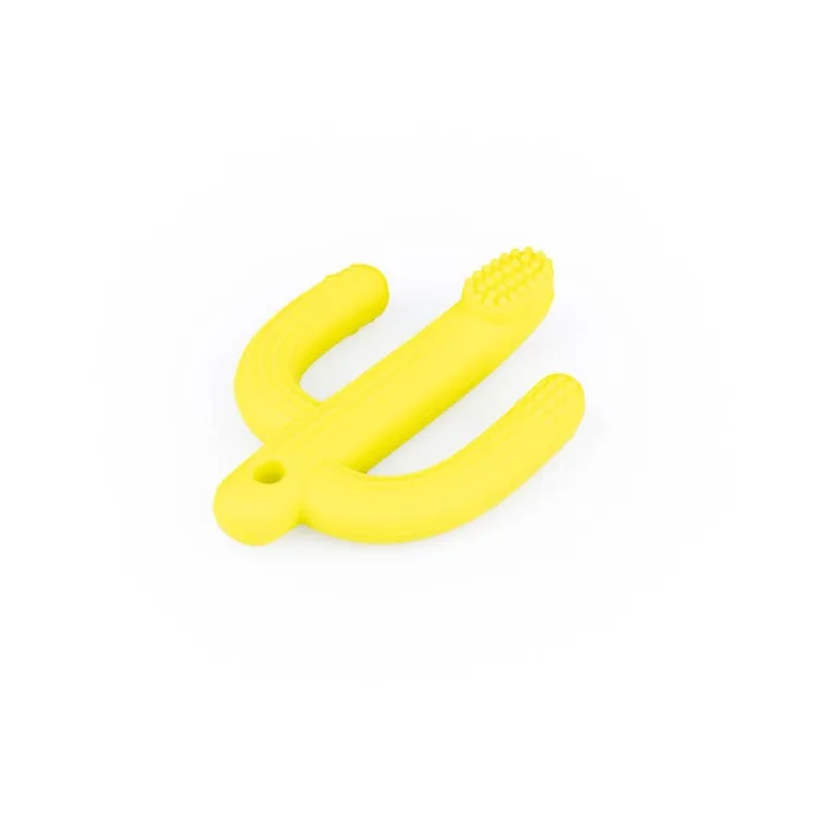 GiliGums, Cactus, jucarie dentitie din silicon, verde