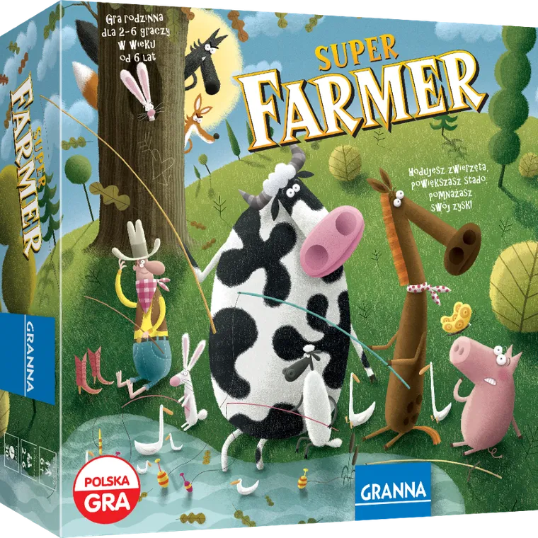 Granna, Superfarmer, Ferma de animale, joc de familie