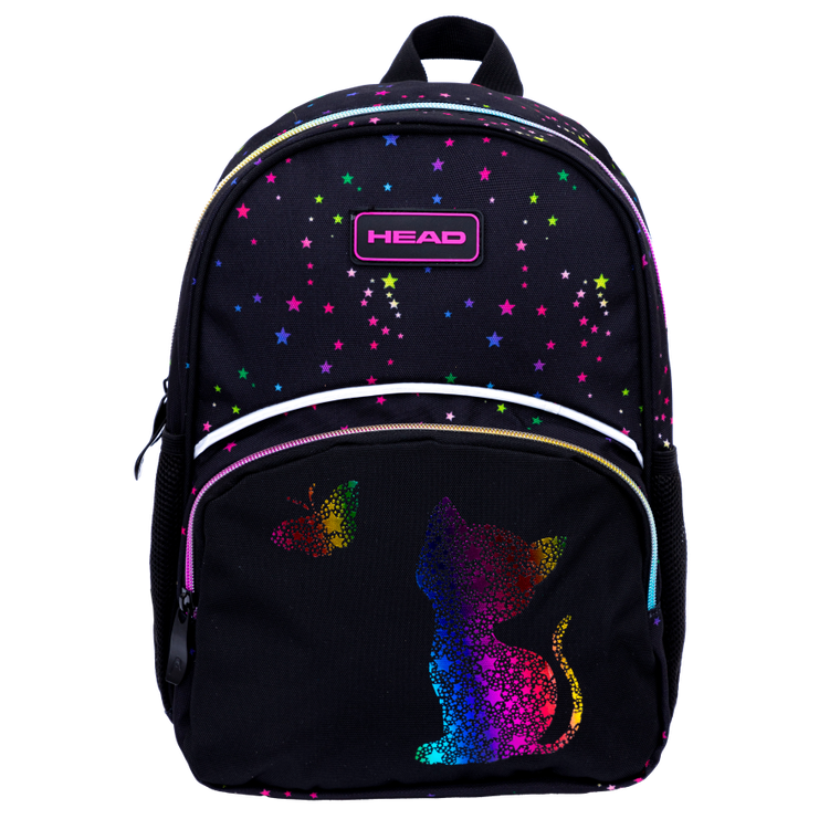 Head, Golden Effect, rucsac gradinita, Rainbow Kitty