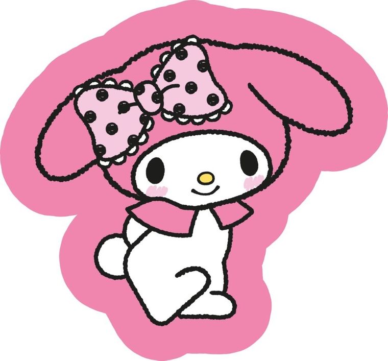 Hello Kitty, perna, 40 cm