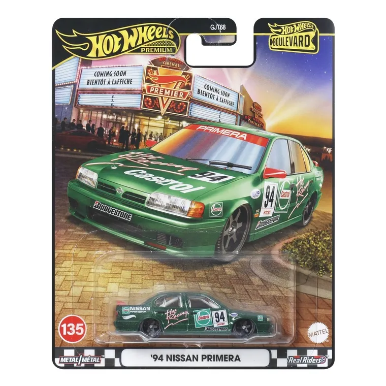 Hot Wheels, Boulevard, '94 Nissan Primera, masina, scara 1:64, JBL31
