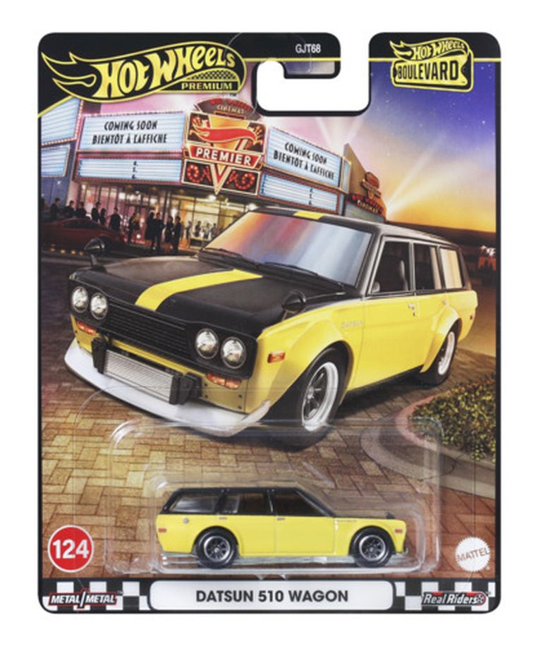 Hot Wheels, Boulevard, Datsun 510 Wagon, masina, scara 1:64, JBL21