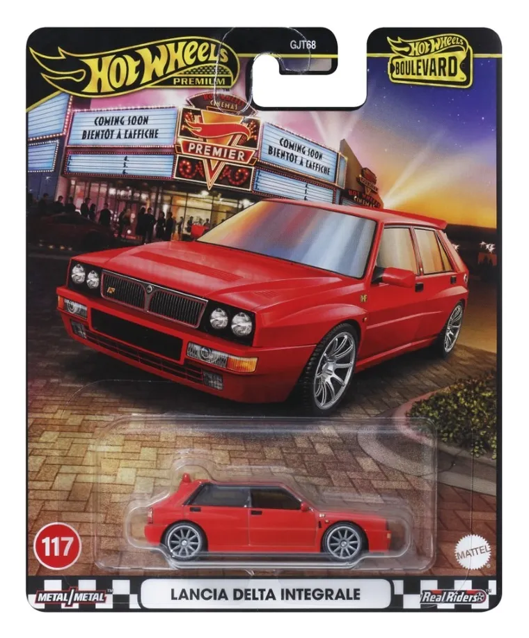 Hot Wheels, Boulevard, Lancia Delta Integrale, masina, scara 1:64, JBL18
