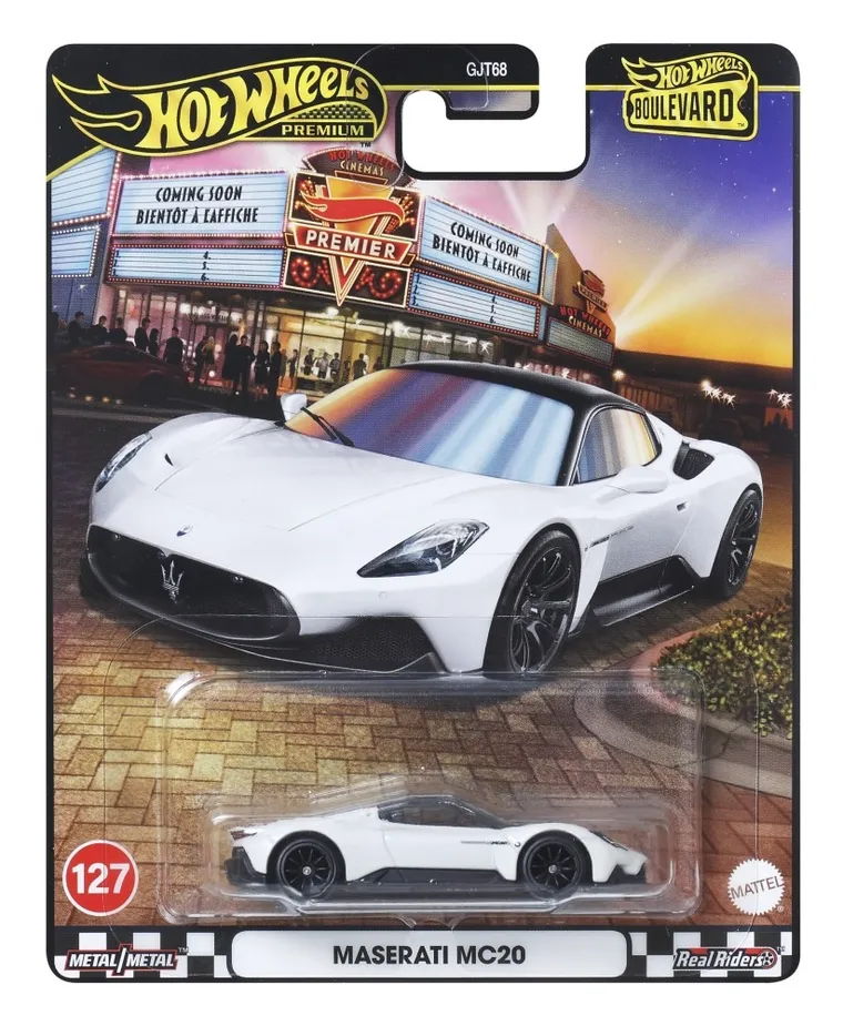 Hot Wheels, Boulevard, Maserati MC20, masina, scara 1:64, JBL11