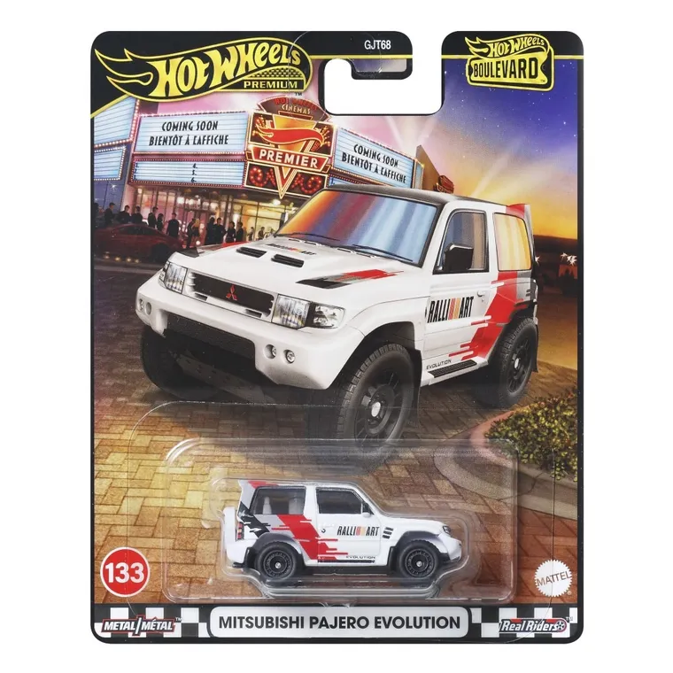 Hot Wheels, Boulevard, Mitsubishi Pajero Evolution, masina, scara 1:64, JBL26