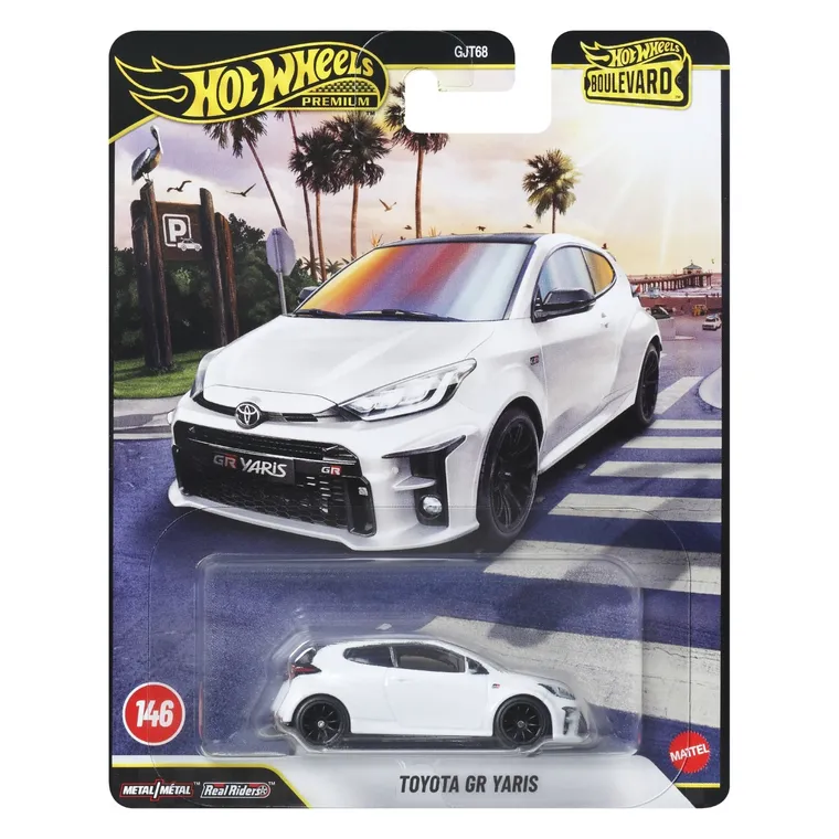 Hot Wheels, Boulevard, Toyota GR Yaris, masina, scara 1:64, JHW19