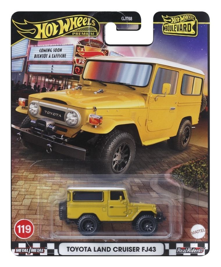 Hot Wheels, Boulevard, Toyota Land Cruiser FJ43, masina, scara 1:64, JBL25