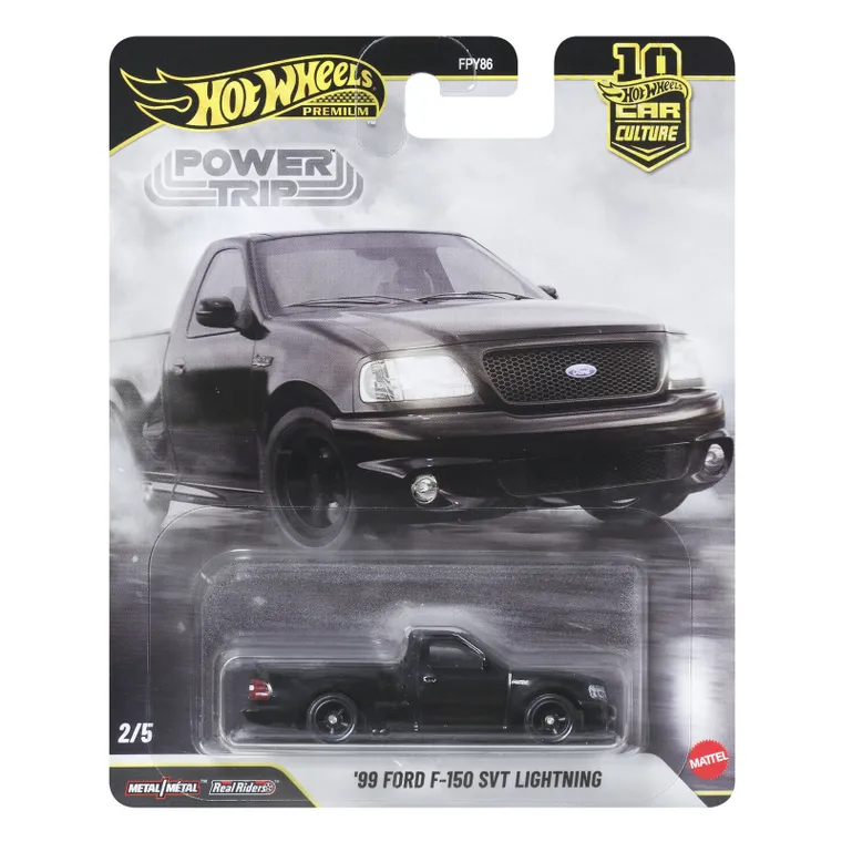 Hot Wheels, Car Culture, '99 Ford F-150 SVT Lightning, masina, scara 1:64, JKF33