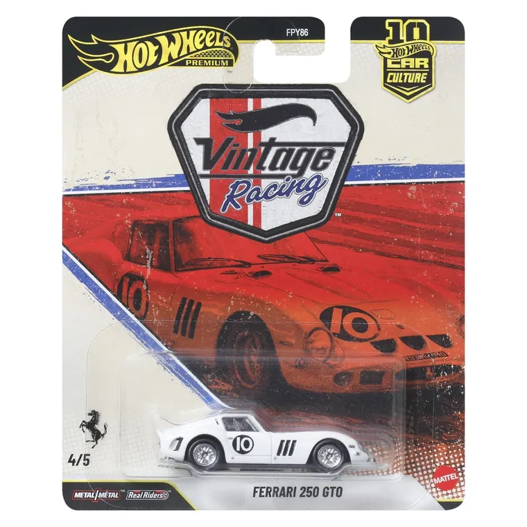 Hot Wheels, Car Culture, Ferrari 250 GTO, masina, scara 1:64, JKF25