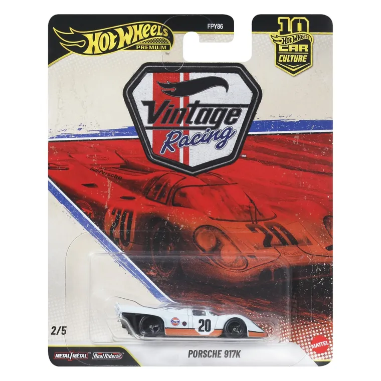 Hot Wheels, Car Culture, Porsche 917K, masina Premium, scara 1:64, JKF03