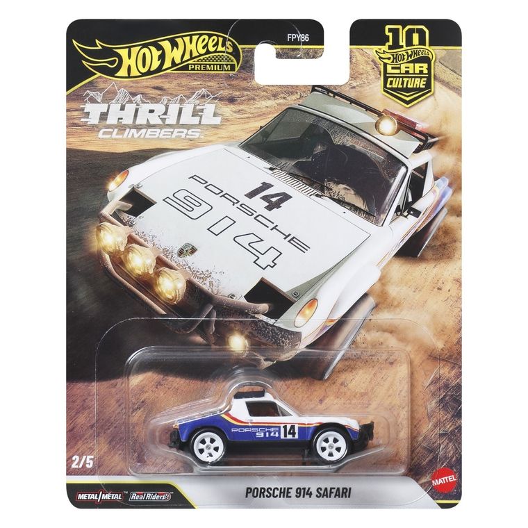 Hot Wheels, Car Culture, Thrill Climbers, Porsche 914 Safari