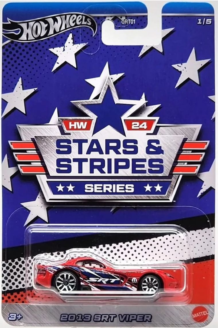 Hot Wheels, Celebrations, 2013 SRT Viper, masina, scara 1:64, HRW62