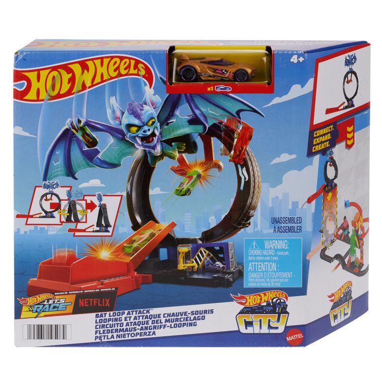 Hot Wheels City, Bat Loop Attack, set de joaca