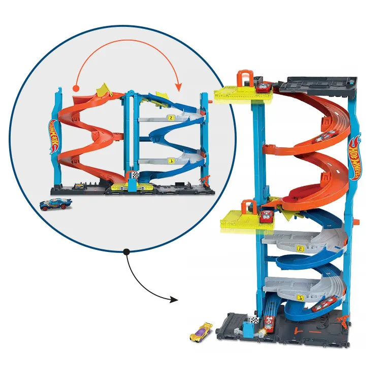 Hot Wheels City, Transforming Race Tower, set de joaca