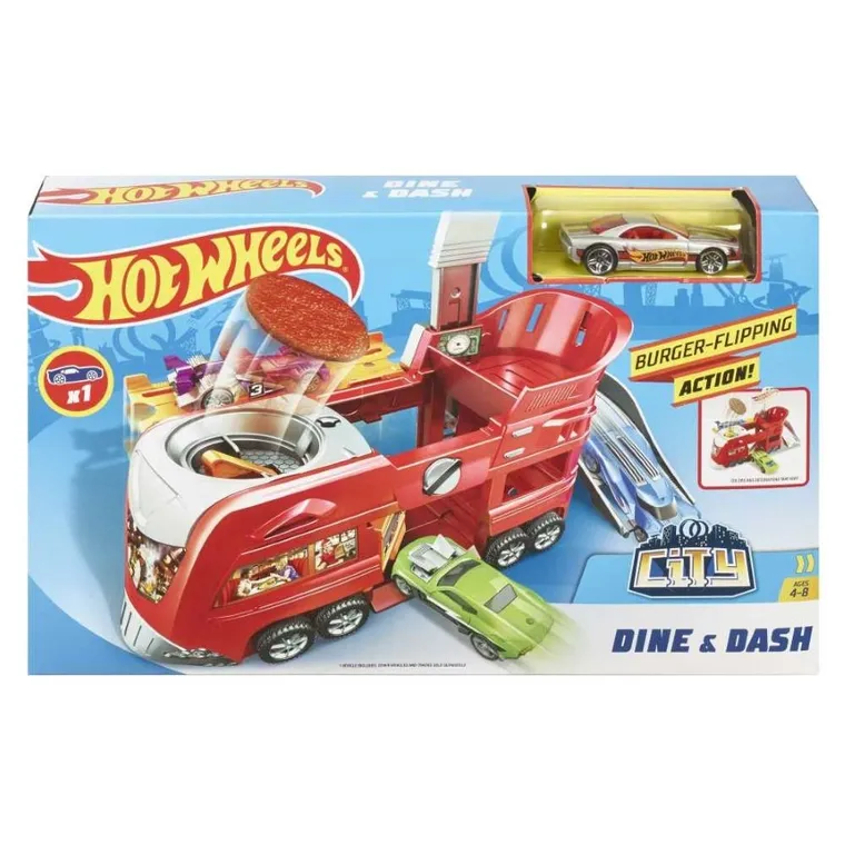 Hot Wheels, Dine & Dash, set de joaca