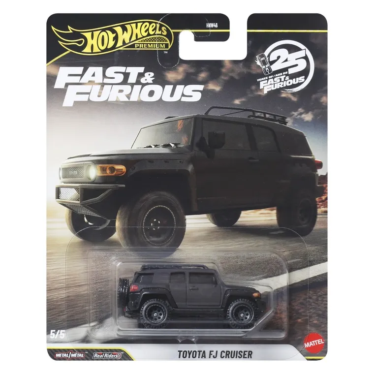 Hot Wheels, Fast & Furious, Toyota FJ Cruiser, masina Premium, JHW69