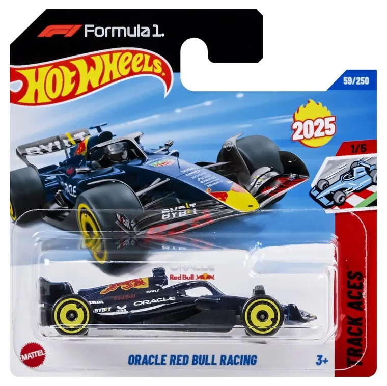 Hot Wheels, Formula 1, Oracle Formula One Team, masina, JMF03