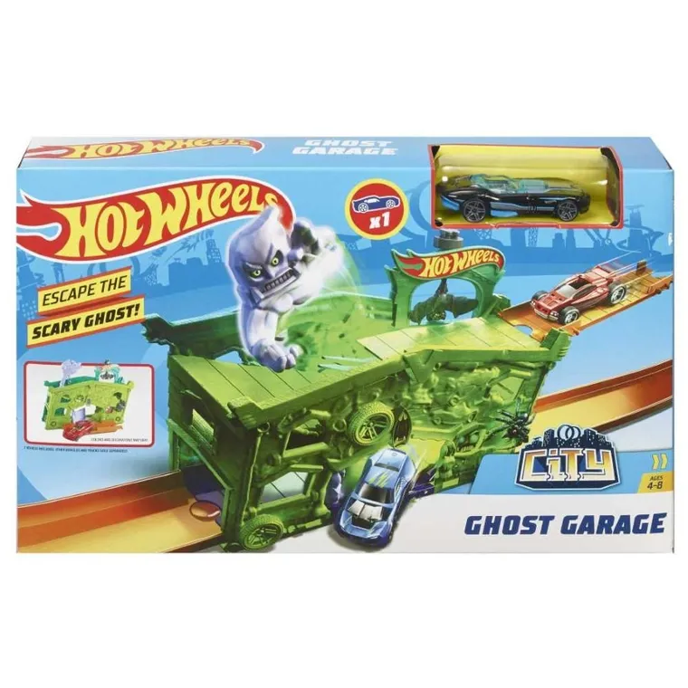 Hot Wheels, Ghost Garage, set de joaca