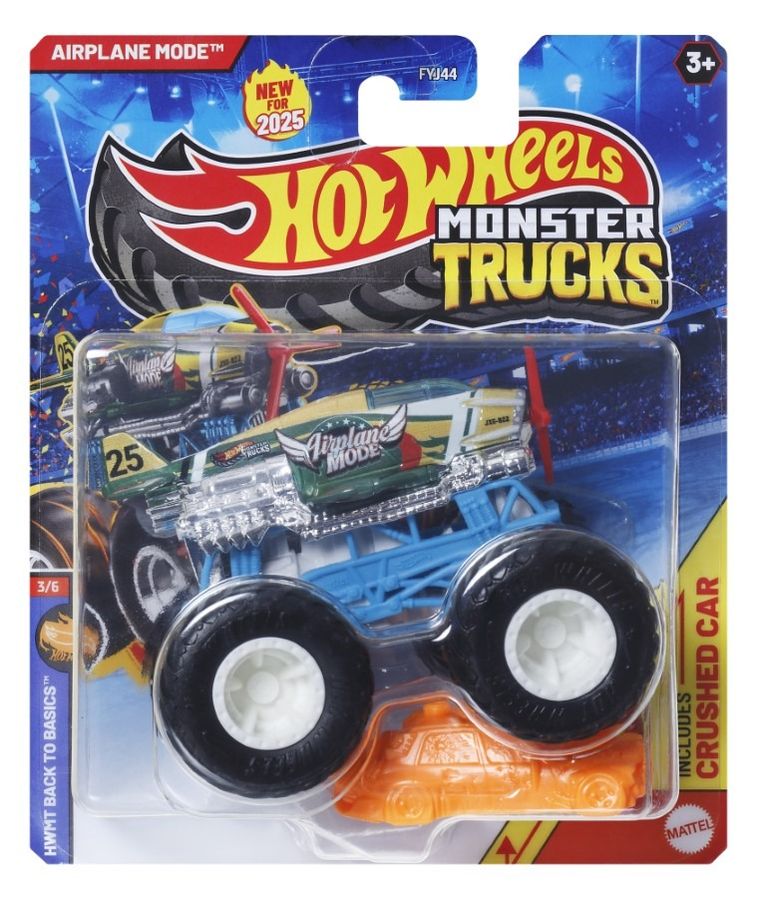 Hot Wheels, Monster Trucks, masinuta, scara 1:64