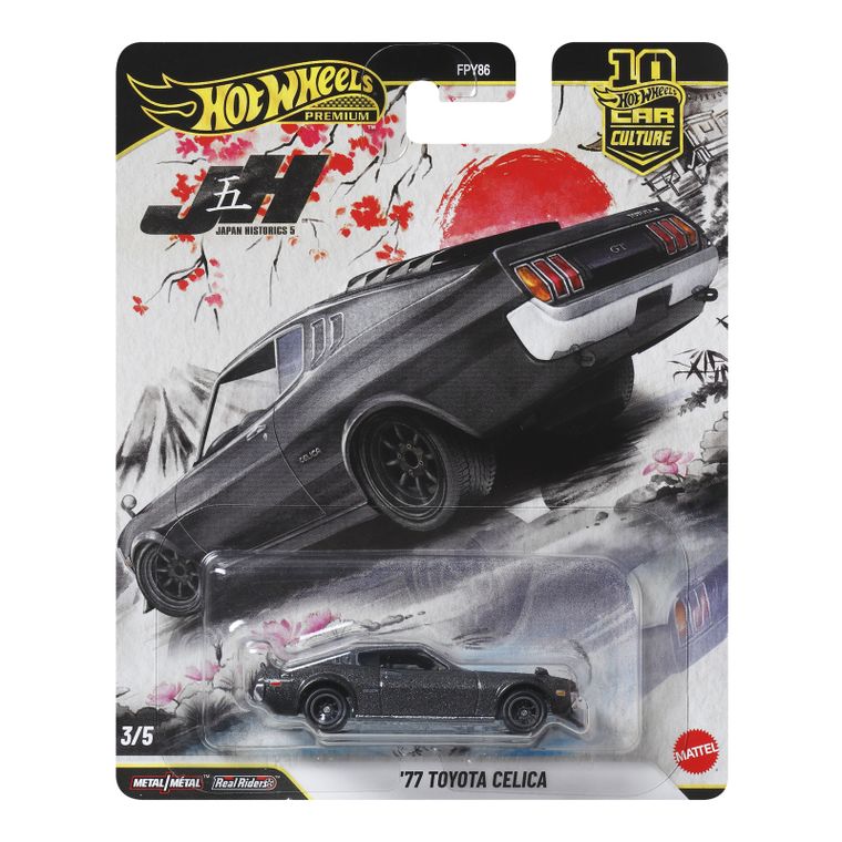 Hot Wheels, Premium, Car Culture, '77 Toyota Celica, masina, scara 1:64, JKD98