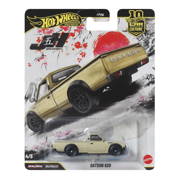 Hot Wheels, Premium, Car Culture, Datsun 620, masina, scara 1:64, JKF12