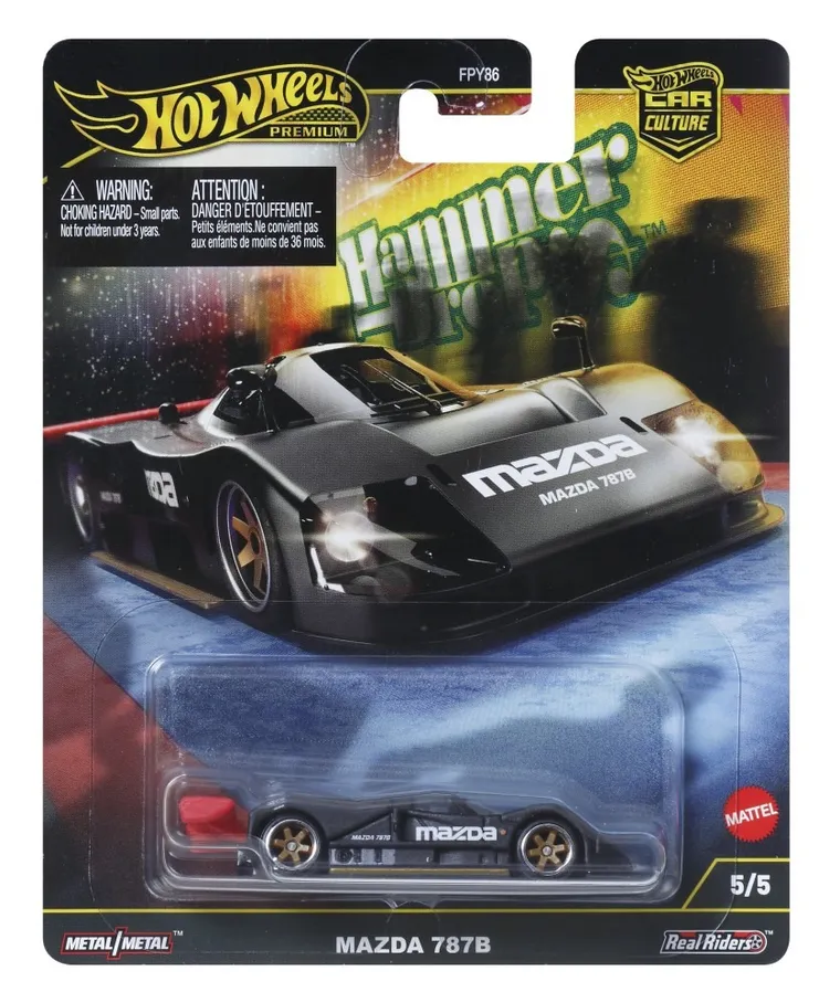 Hot Wheels, Premium, Car Culture, Mazda 787B, masina, HRW08