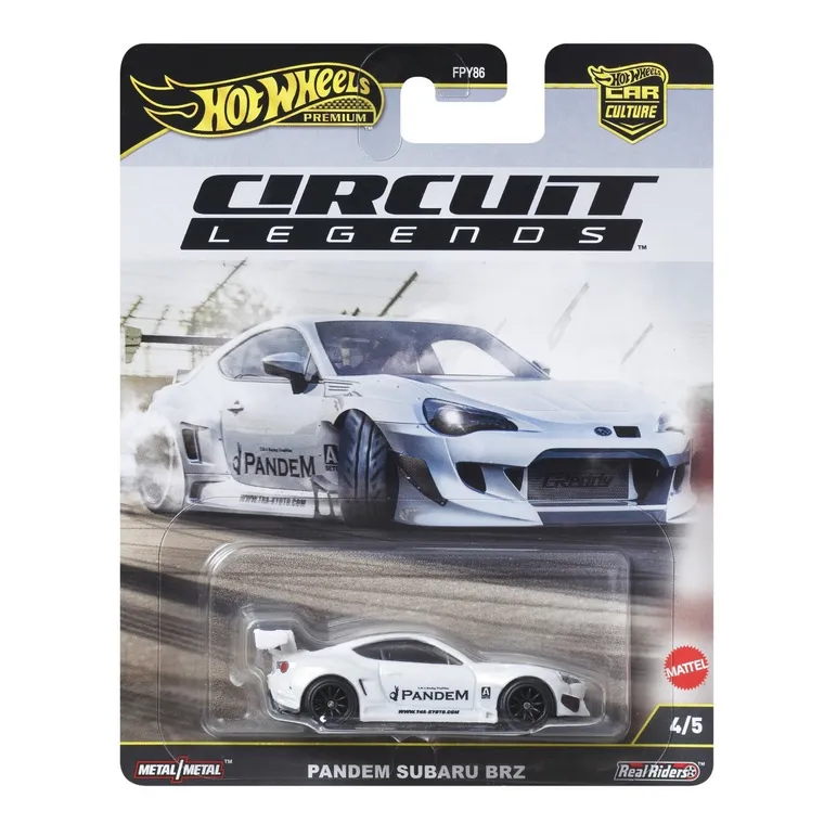 Hot Wheels, Premium, Car Culture, Pandem Subaru BRZ, masina, scara 1:64, JBK64