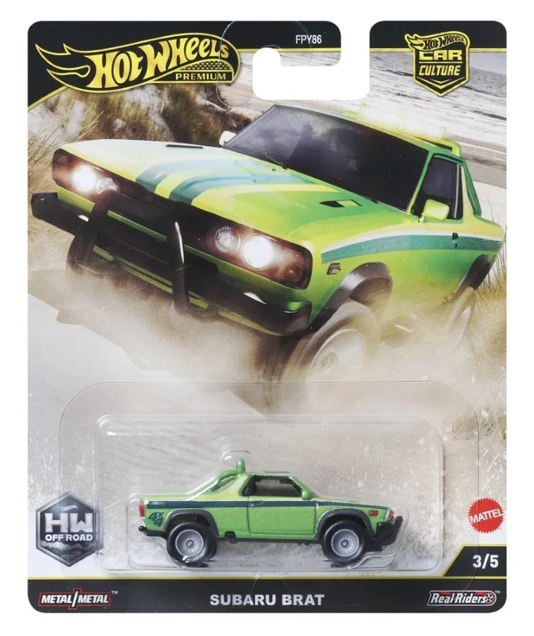 Hot Wheels, Premium, Car Culture, Subaru Brat, masina, scara 1:64, JBK72