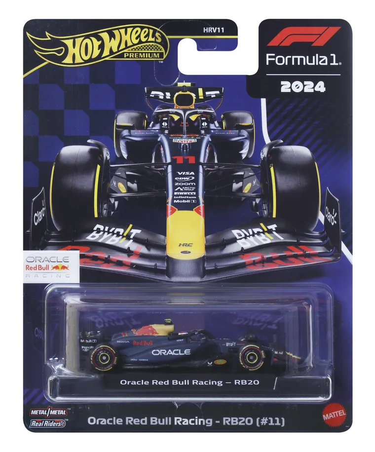 Hot Wheels, Premium, Formula 1, Oracle Reb Bull Racing - RB20 (#11), masina, JBM19