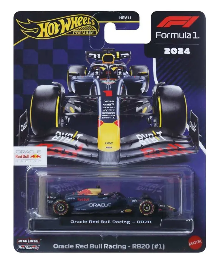 Hot Wheels, Premium, Formula 1, Oracle Red Bull Racing - RB20 (#1), masina, JBM12