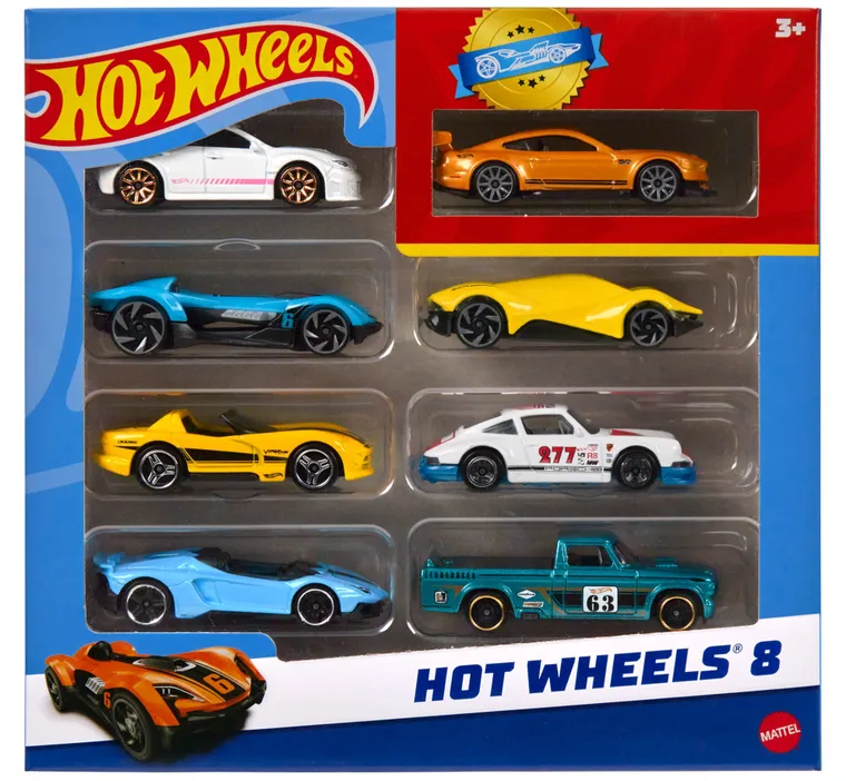 Hot Wheels ミニカー　24個セット Hot Wheels, set de masini 8-pack, mix, 1 buc. - smyk.ro
