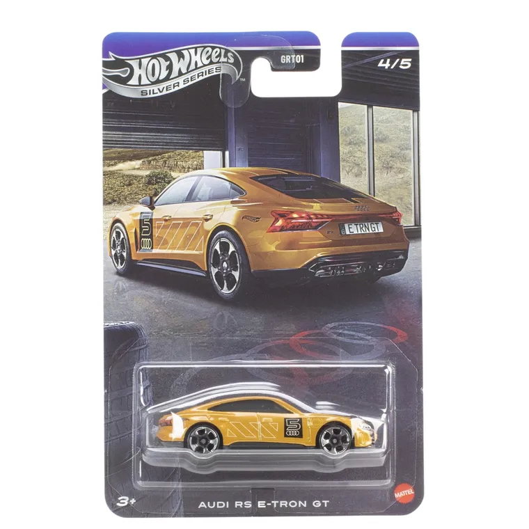 Hot Wheels, Silver Series, Audi RS E-Tron GT, masina, scara 1:64, JKY18