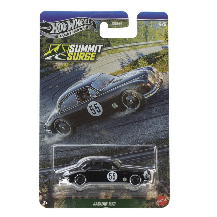 Hot Wheels, Silver Series, Jaguar MK1, masina, scara 1:64, JKX69