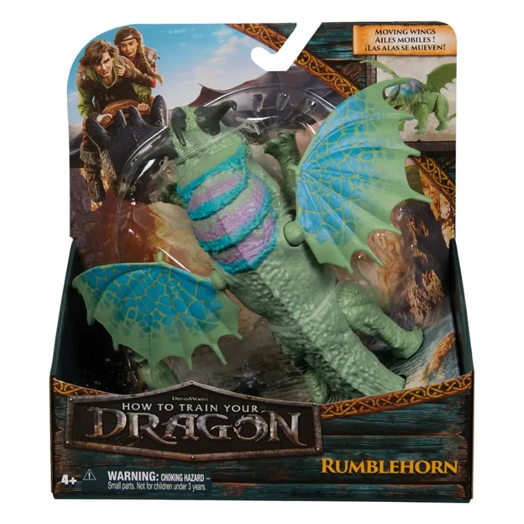 How To Train Your Dragon, Rumblehorn, figurina, 23 cm