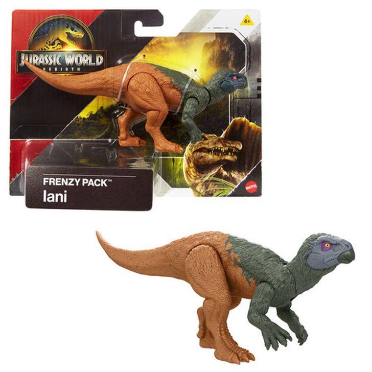 Jurassic World, Frenzy Pack, Iani, figurina dinozaur, JCL52