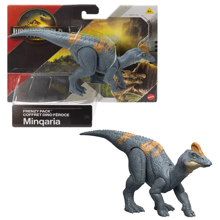 Jurassic World, Frenzy Pack, Minqaria, figurina dinozaur