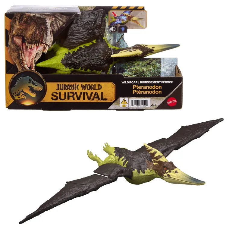 Jurassic World, Pteranodon, dinozaur care rage, figurina
